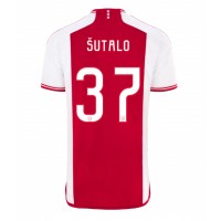 Pánský Fotbalový dres Ajax Josip Sutalo #37 2023-24 Domácí Krátký Rukáv